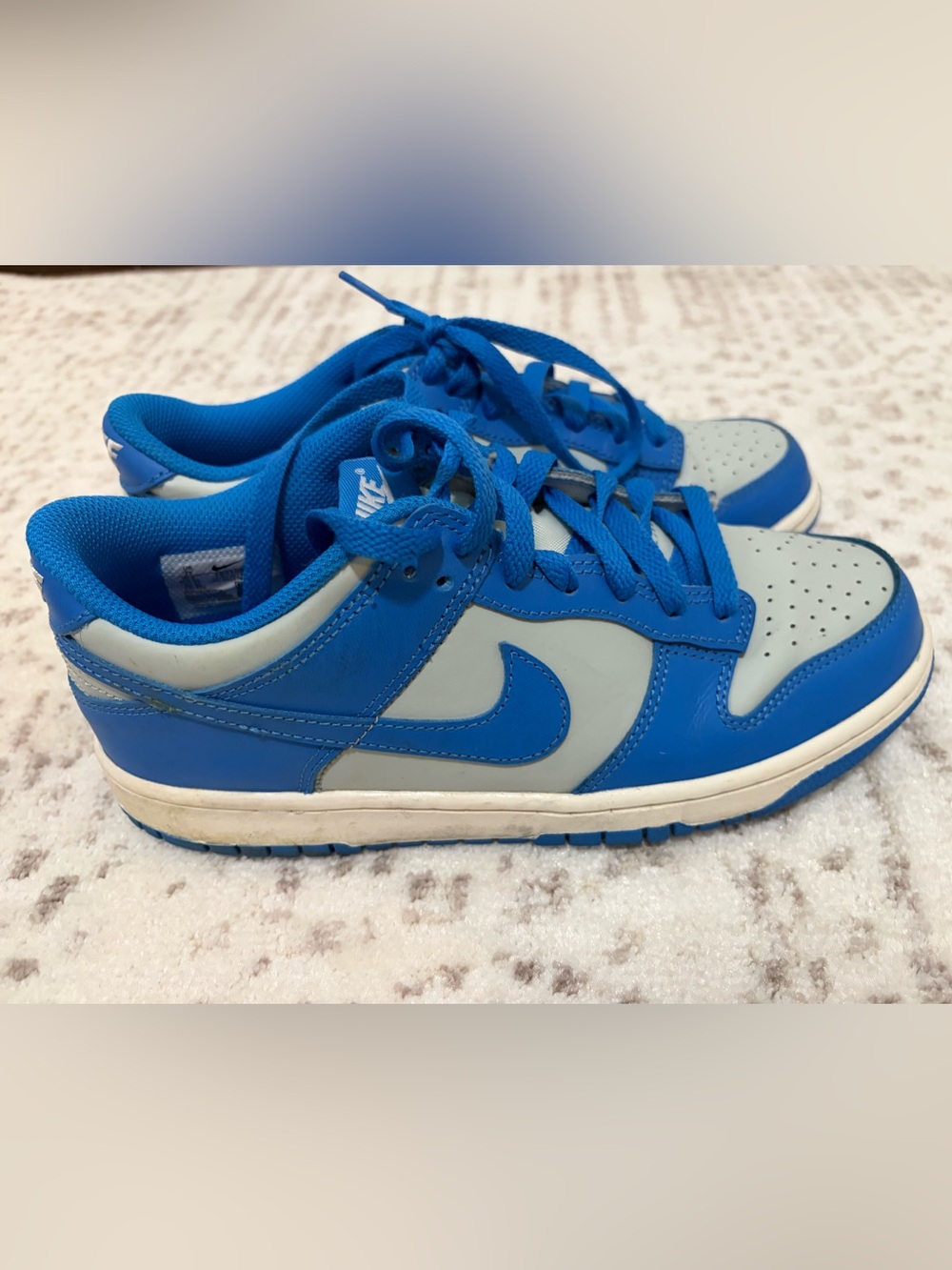 Nike Dunk Low Youth 7 Detroit Lions grey/blue